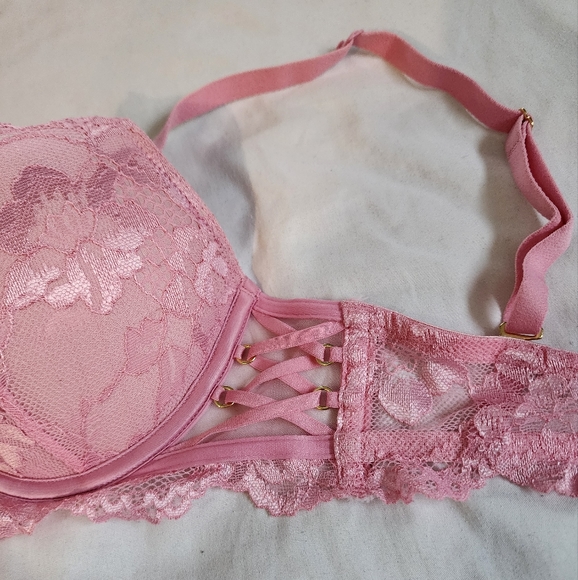 La senza pink corset detail bra - Picture 3 of 3